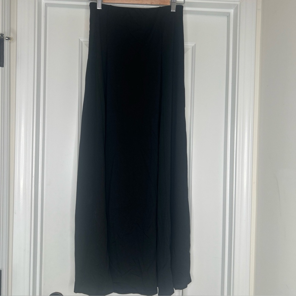 NWT Halara High Waisted Side Zipper Maxi Casual Flare Skirt Size Medium - Picture 9 of 14